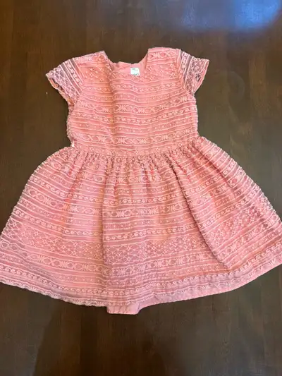 Size 4T Girl’s Coral party dress - Carters, View more