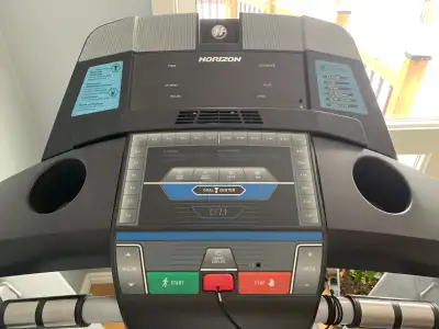 Folding Horizon Treadmill - $350, View more