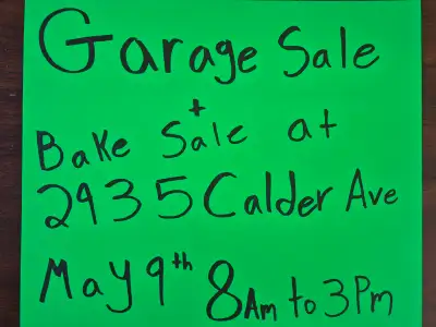 Garage sale, View more