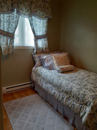 Twin-Set Comforter with Curtains