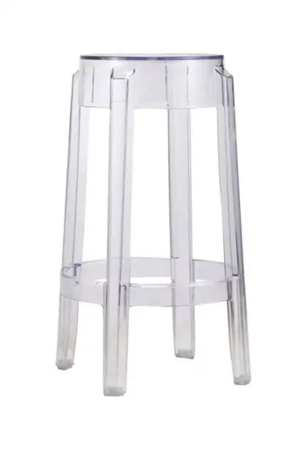 Ghost Stool chair clear Transparent Modern KITCHEN living dining, View more