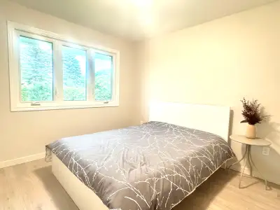 Close to Airport, TNT, groceries, and water, furnished bedroom. Shared kitchen washroom
