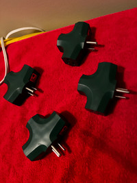 3 outlet grounding adapters 