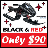 GT SNOW RACER --- POLARIS (Black & Red !!) --- $90