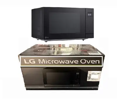LG-Microwave,oven-1.1cu-900W-black inbox-warranty-$89-NO TAX, View more