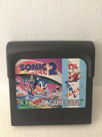 Sonic the Hedgehog 2 Sega Game Gear Cartridge