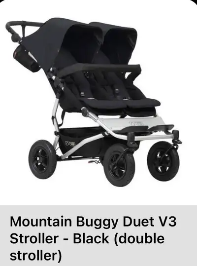 good condition double stroller, View more