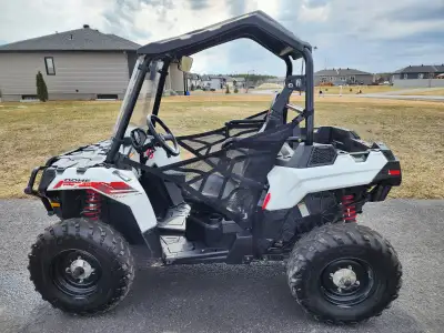 2014 Polaris Ace White Lightning. Only 2306 kilometers and 128 hours usage. Recently maintained by a...