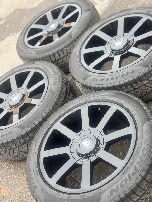 NEW 19"Mazzi(5x108/5x114)+used Pirelli snow-GV70/SantaFe/Telluri in Tires & Rims in Oakville / Halton Region - Image 7