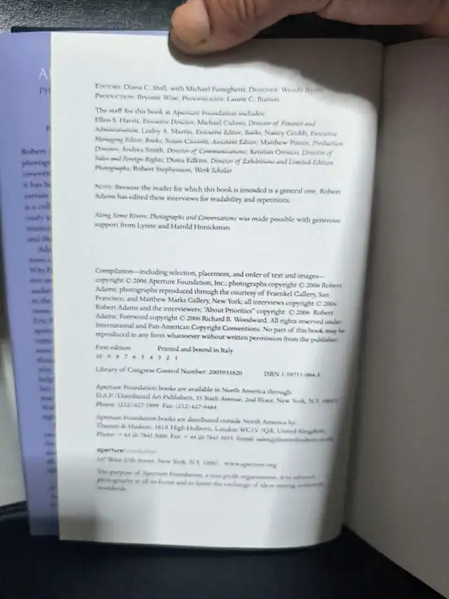 Along Some Rivers: Photographs and Conversations by Robert Adams in Non-fiction in Annapolis Valley - Image 4