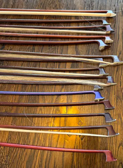 15 violin bows 204-779-4090, View more