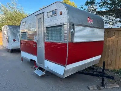 Vintage Safari 500 Camper (1960) – Classic Retro Style! ✨ ❗️ORIGINAL ❗️ A unique Safari 500 trailer...