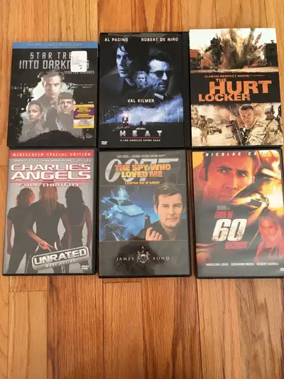 DVD ‘s & one Blu Ray , View more
