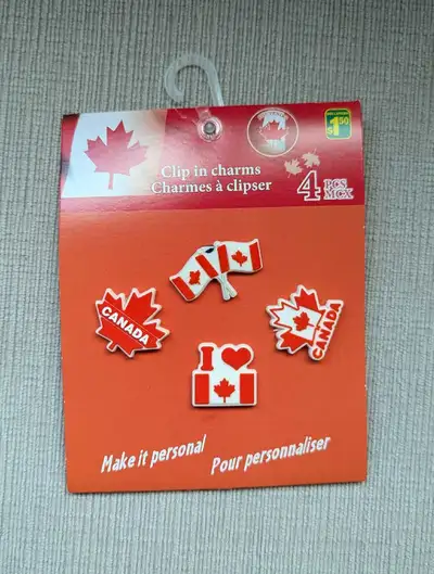 Brand New Clip in Charms - Canada Souvenirs, View more