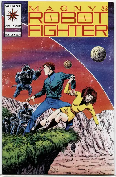 Magnus Robot Fighter #20 Valiant Comics Jan. 1993 NM- 9.2, View more