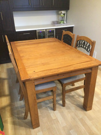 Mexican Pine 7 Piece Dining Set