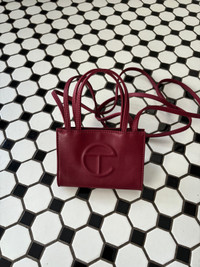 Telfar “Ox Blood” Small Shopping Bag 