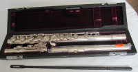 Professional solid silver Yamaha 777 flute