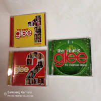 3 x cds Glee season 1 volumes 1&2 plus, The Christmas Album