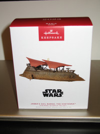 2023 Hallmark Keepsake Ornament Star Wars Jabba's Sail Barge NEW