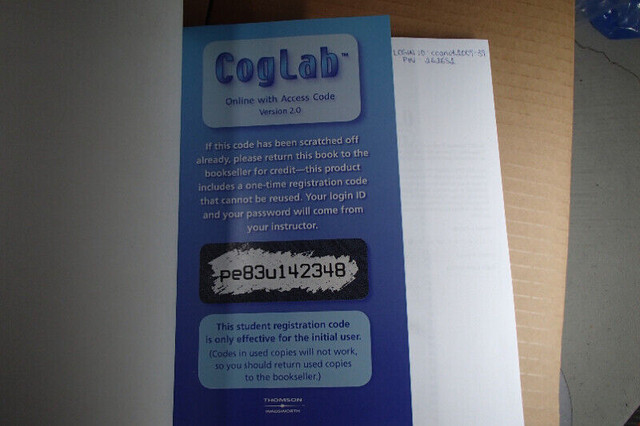 CogLab version 2 in Textbooks in Mississauga / Peel Region - Image 2