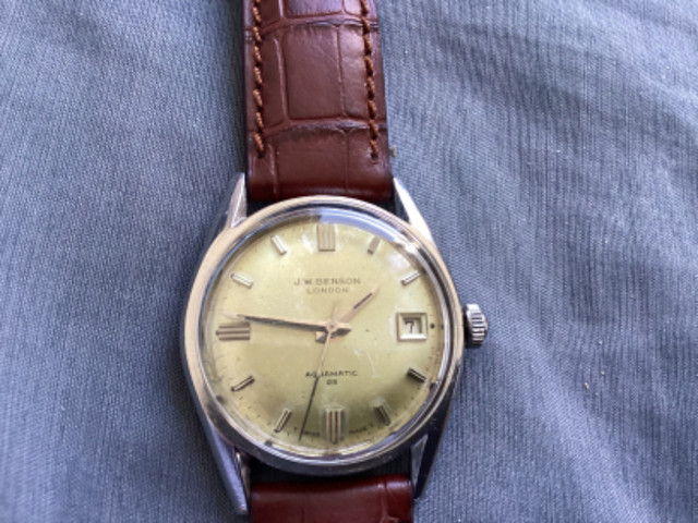 JwBenson London .Swiss automatic date watch .early quick set in Jewellery & Watches in City of Halifax