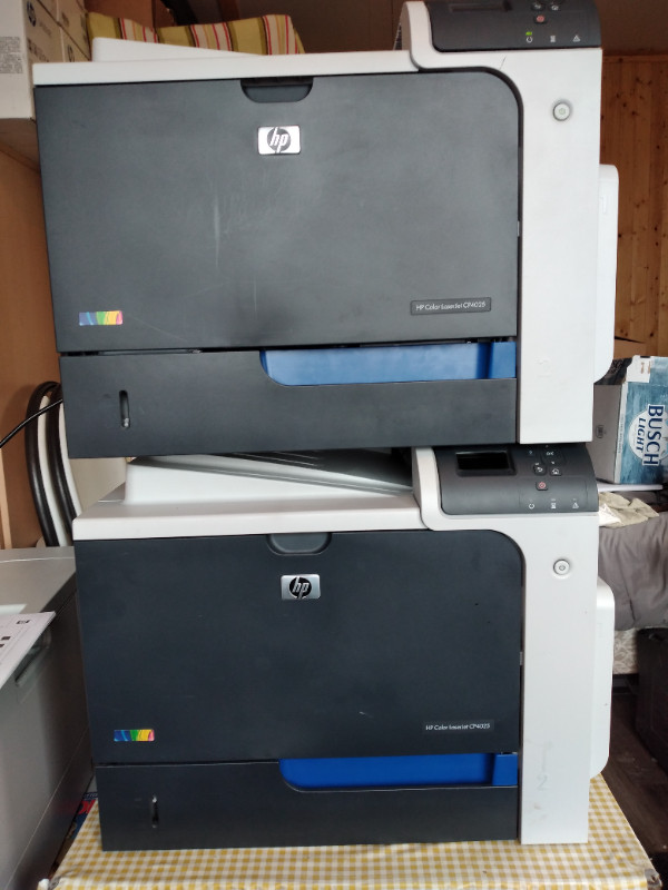 2 HP Color Laser Jet CP4025 in Printers, Scanners & Fax in Ottawa