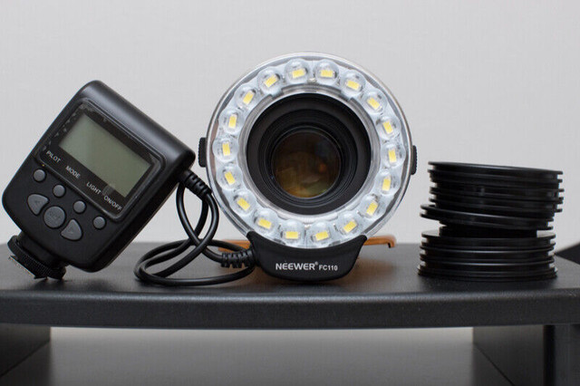 Macro LED Ring Flash, Extension Tube & Circular Polarizer in Cameras & Camcorders in Edmonton - Image 2
