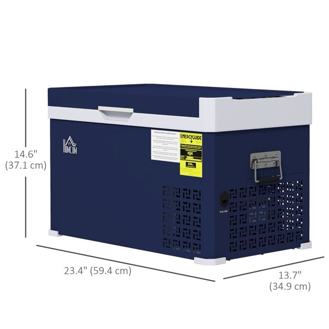 Dual Zone Car Fridge, 32 Quart Portable Fridge, 12/24V DC  in Refrigerators in Markham / York Region - Image 3