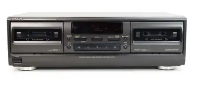 Technics RS-TR272 Dual Cassette Deck Player Recorder, View more
