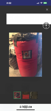 Boxing  heavyweight bag