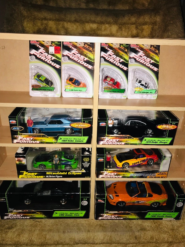 “THE FAST and THE FURIOUS “ DIECAST CAR COLLECTION Arts