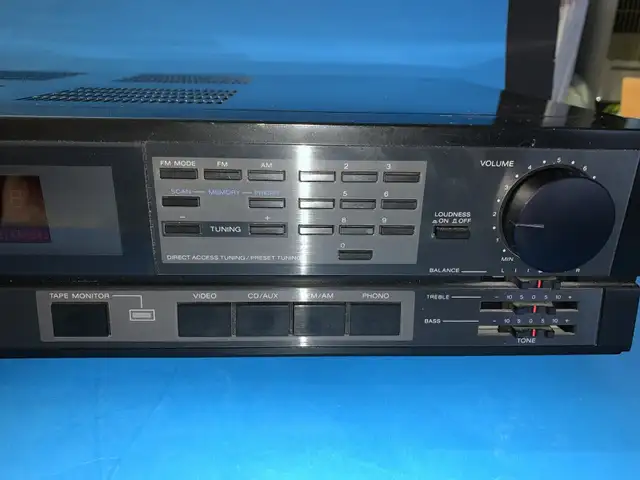 Vintage 90s Sony AV receiver Fm Am Stereo Str-AV250 $109 in Arts & Collectibles in Markham / York Region - Image 6