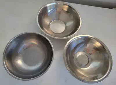 3 of 10-1/4” Stainless-Steel Mixing Bowl, View more