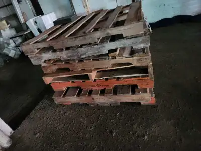 free 25 wood pallets , View more
