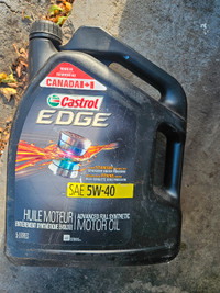 Castrol 5w40 synthetic oil BRAND NEW SEALED