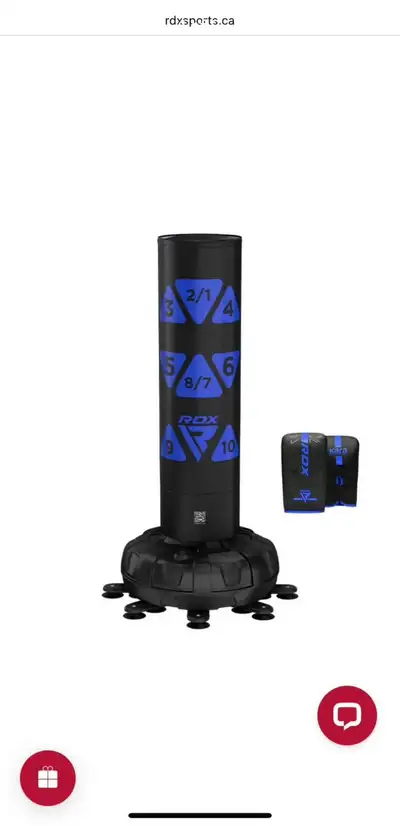 Freestanding punching bag. New in box , View more