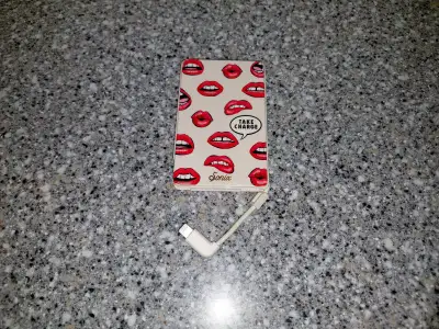 Here's a power bank for IPhones or Ipads, this uses a lightning connection for charging devices. The...