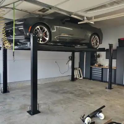 514-328-2300 9000lbs Lift Stationnement pont elevateur storage Hoist Parking lift NEUF Vous manque d...
