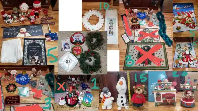 Christmas Decor- Dancing Stuffies, Wall Art & much more, View more