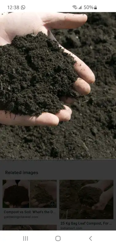 100% organic composted soil from manure. Well balanced,and full of nutrients for potting and gardens...
