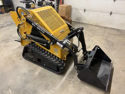 2025 mini skid steer AGT brand 420 cc 15 horse power gas engine Changed engine and hydraulic oil Gre...