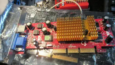 MSI NVidia AGP passive MX4000 128MB, View more