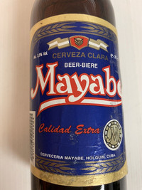 Mayane, Cerveza made in Holquin, Cuba
