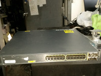 Cisco WS-C3750E-24TD-E - 24 Port Gigabit Switch also have 10g mo