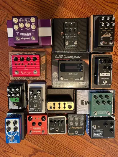 Guitar pedals, View more