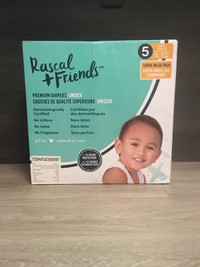 Size 5 diapers, 160 pieces. Premium brand, super value. UNOPENED