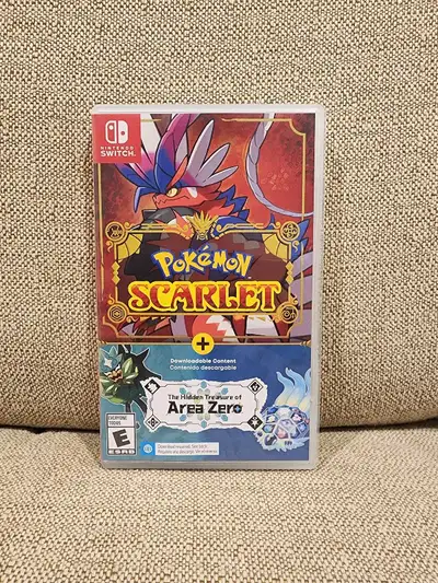 Pokemon Scarlet Switch (Game and DLC), View more