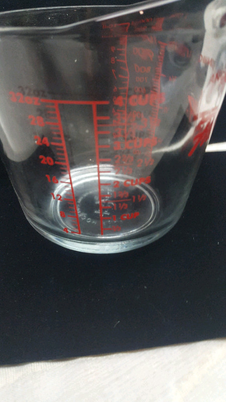 fire king glass measuring cup $20 in Kitchen & Dining Wares in St. Catharines - Image 3