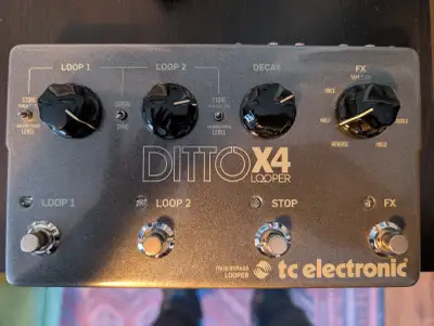TC Electronic Ditto X4 Looper, View more